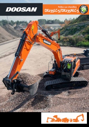 Excavatrice sur chenilles Doosan DX235LC-5