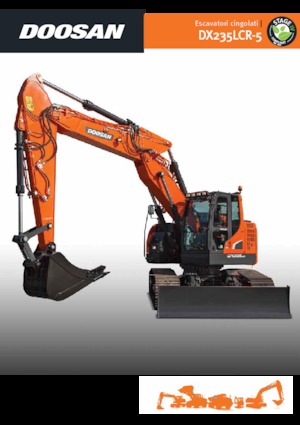 Excavatrice sur chenilles Doosan DX235LCR-5