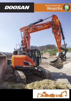 Excavatrice sur chenilles Doosan DX235LCR-5
