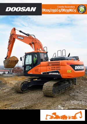 Excavatrice sur chenilles Doosan DX235NLC-5