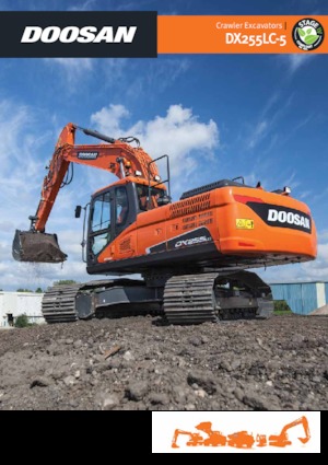Excavatrice sur chenilles Doosan DX255NLC-5