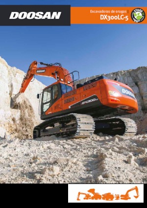 Pelles électriques sur chenilles Doosan DX300LC-5