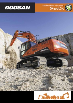 Pelles électriques sur chenilles Doosan DX300LC-5