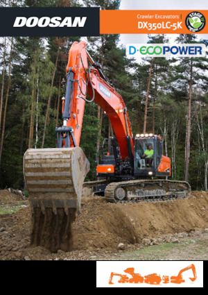 Excavatrice sur chenilles Doosan DX350LC-5K