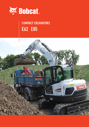 Excavatrice sur chenilles Bobcat E62