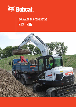 Excavatrice sur chenilles Bobcat E62