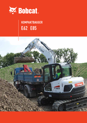 Excavatrice sur chenilles Bobcat E85