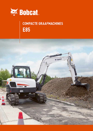 Excavatrice sur chenilles Bobcat E85