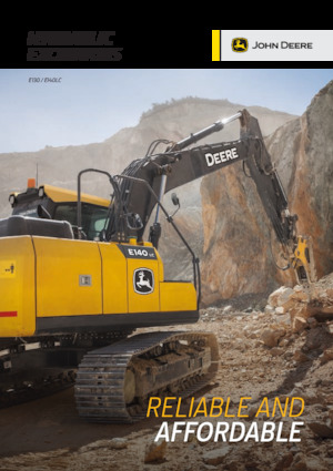 Excavatrice sur chenilles John Deere Construction E130-II