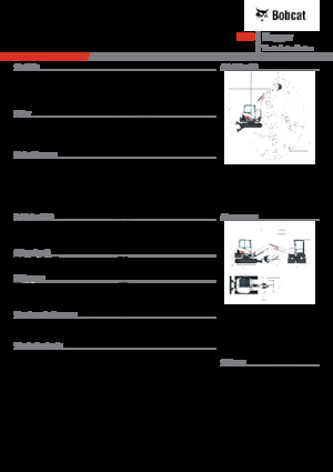 Excavatrice sur chenilles Bobcat E60