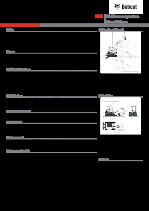 Excavatrice sur chenilles Bobcat E60