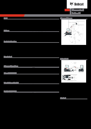 Excavatrice sur chenilles Bobcat E60
