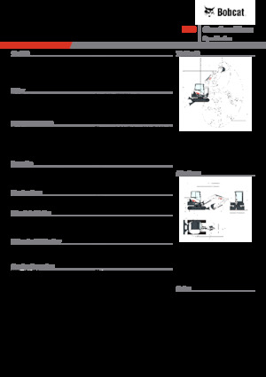 Excavatrice sur chenilles Bobcat E60