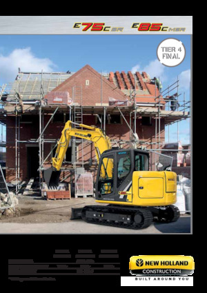 Excavatrice sur chenilles New Holland E75C SR LC