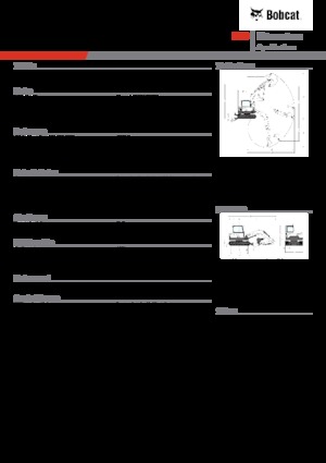 Excavatrice sur chenilles Bobcat E80
