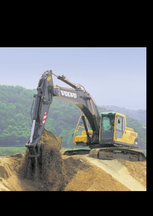 Excavatrice sur chenilles Volvo EC140B