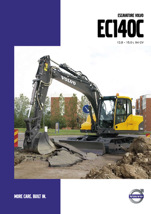 Excavatrice sur chenilles Volvo EC140CL