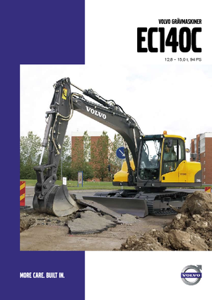 Excavatrice sur chenilles Volvo EC140CL