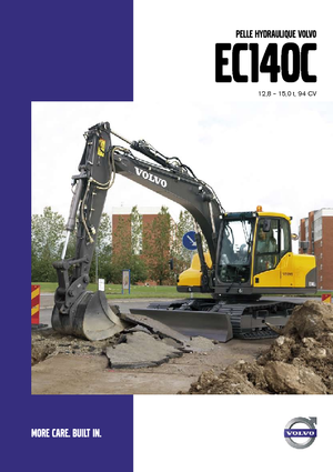 Excavatrice sur chenilles Volvo EC140CL