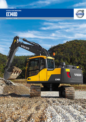 Excavatrice sur chenilles Volvo EC140DL