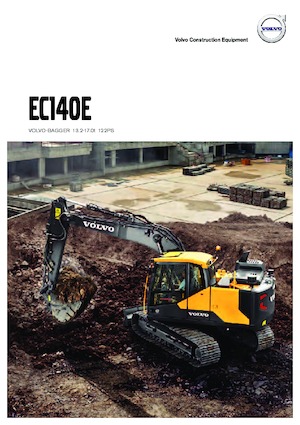 Excavatrice sur chenilles Volvo EC140ELM