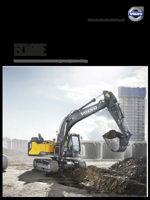 Excavatrice sur chenilles Volvo EC160ENL