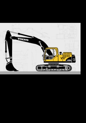 Excavatrice sur chenilles Volvo EC210B