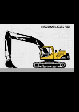 Excavatrice sur chenilles Volvo EC210B