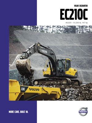 Excavatrice sur chenilles Volvo EC210CL