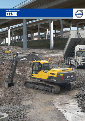 Excavatrice sur chenilles Volvo EC220DNL