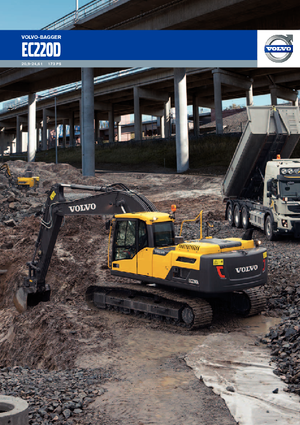Excavatrice sur chenilles Volvo EC220DNL