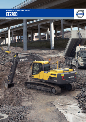 Excavatrice sur chenilles Volvo EC220DNL