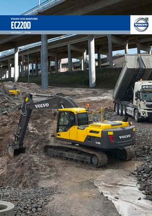 Excavatrice sur chenilles Volvo EC220DNL