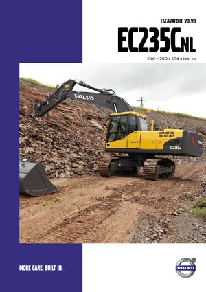 Excavatrice sur chenilles Volvo EC235CNL