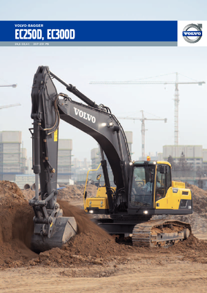 Excavatrice sur chenilles Volvo EC300DL
