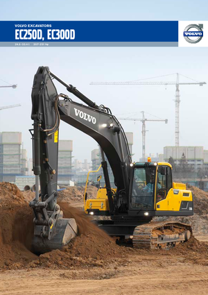 Excavatrice sur chenilles Volvo EC300DL