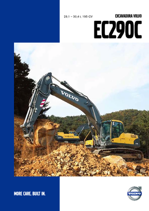 Excavatrice sur chenilles Volvo EC290CL