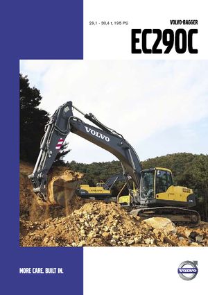 Excavatrice sur chenilles Volvo EC290CL