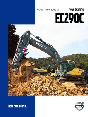 Excavatrice sur chenilles Volvo EC290CL