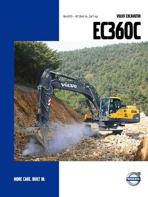 Excavatrice sur chenilles Volvo EC360CHR