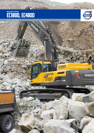 Excavatrice sur chenilles Volvo EC380DL