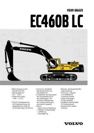 Excavatrice sur chenilles Volvo EC460BLC