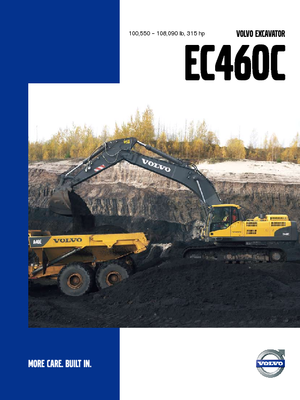 Excavatrice sur chenilles Volvo EC460CL