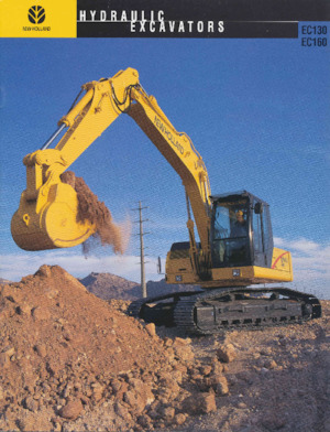 Excavatrice sur chenilles New Holland EC130