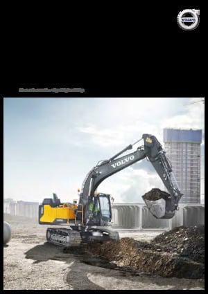 Excavatrice sur chenilles Volvo EC160EL
