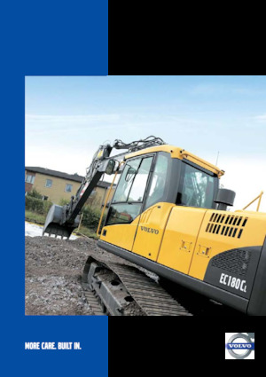 Excavatrice sur chenilles Volvo EC180C