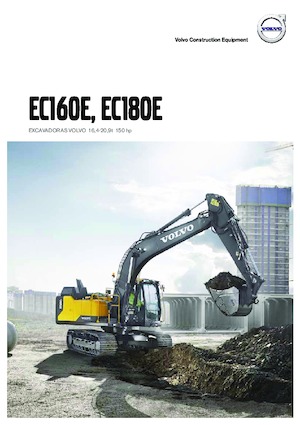 Excavatrice sur chenilles Volvo EC180EL
