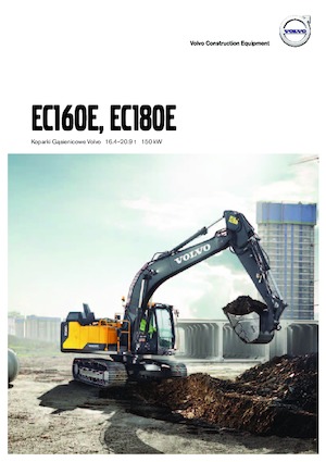 Excavatrice sur chenilles Volvo EC180EL