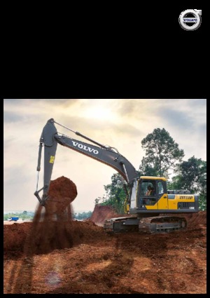 Excavatrice sur chenilles Volvo EC200D