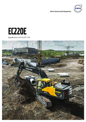 Excavatrice sur chenilles Volvo EC220EL